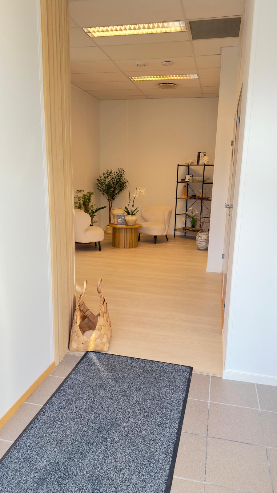 Inngangen til MindBodyReset-klinikken